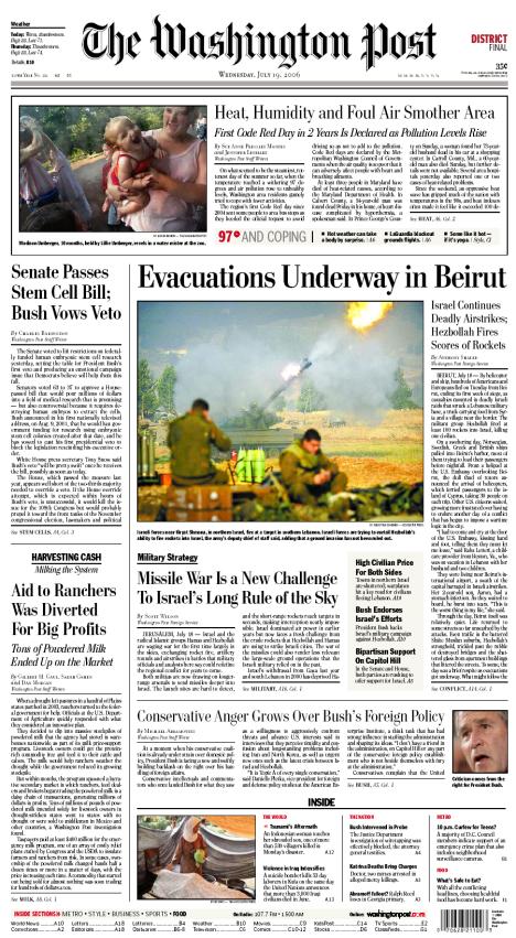 the new york times front page. old new york times front page.